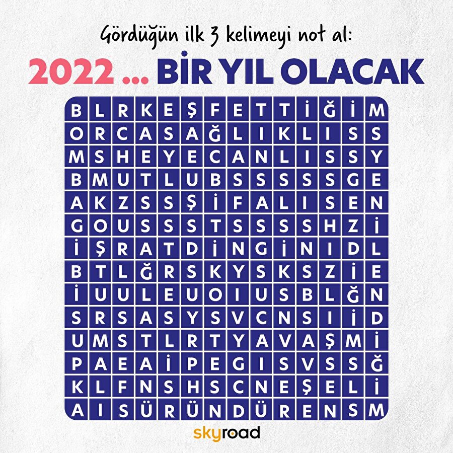 2022'nin 'keşfettiğimiz' bir yıl olmasını diliyoruz ve yorumlarda buluşuyoruz! 🙌🏻
