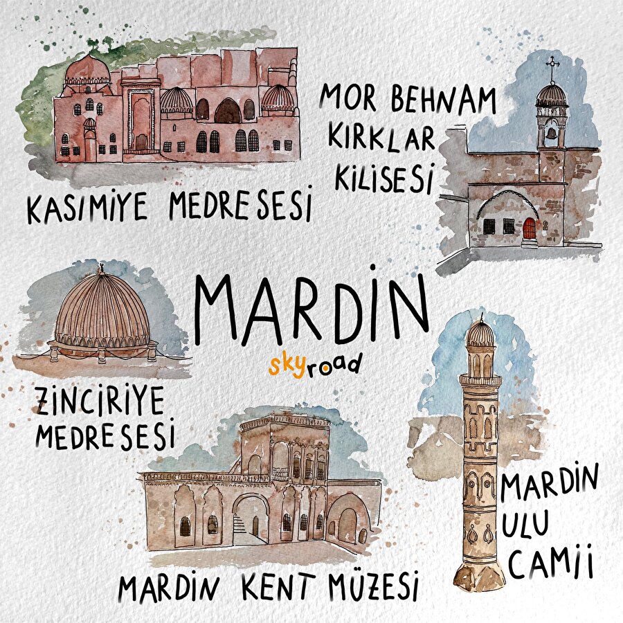 Bugünü Mardin günü ilan ediyoruz, bugün #skyrehber de Mardin'den! 😌🧡