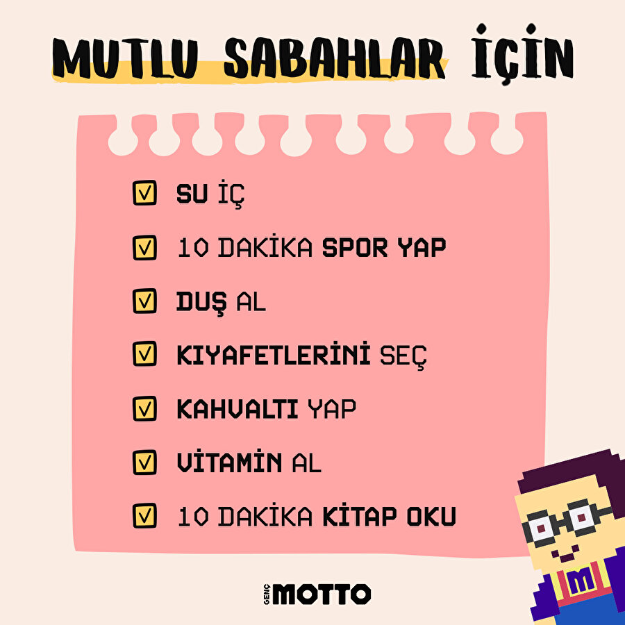 Mutlu sabahlar için