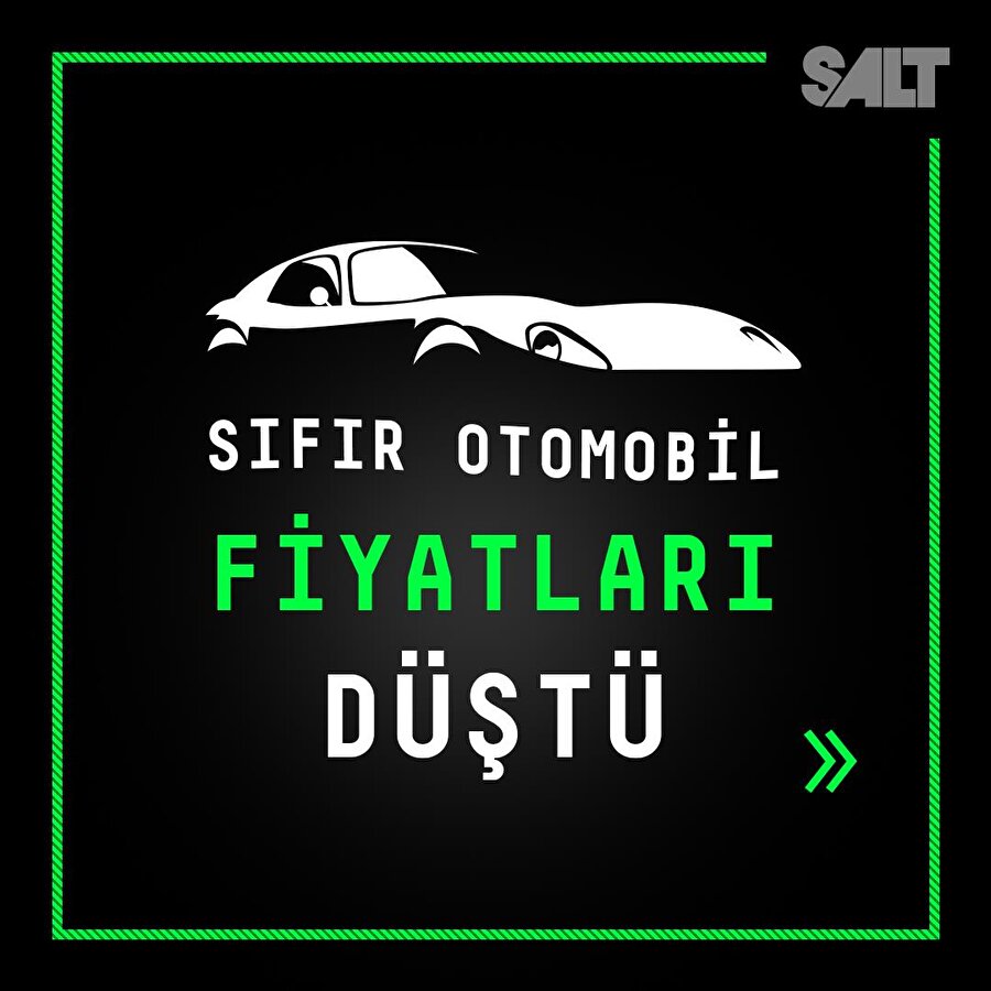 Sıfır otomobil fiyatları düştü