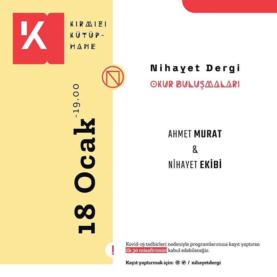 Nihayet Dergi Okur Buluşmaları 