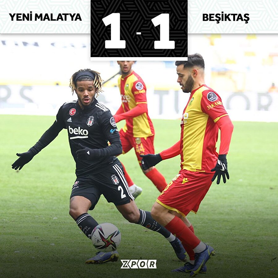 Beşiktaş, tek kale oynadığı maçta galip gelemedi