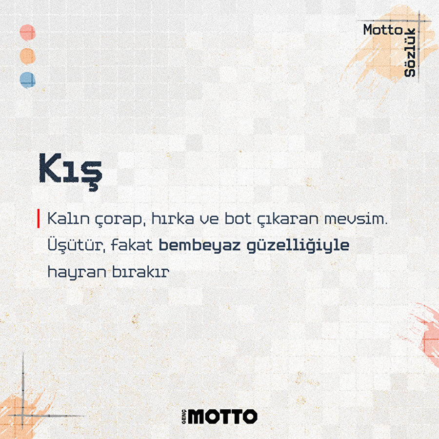 Motto sözlük açıklıyor