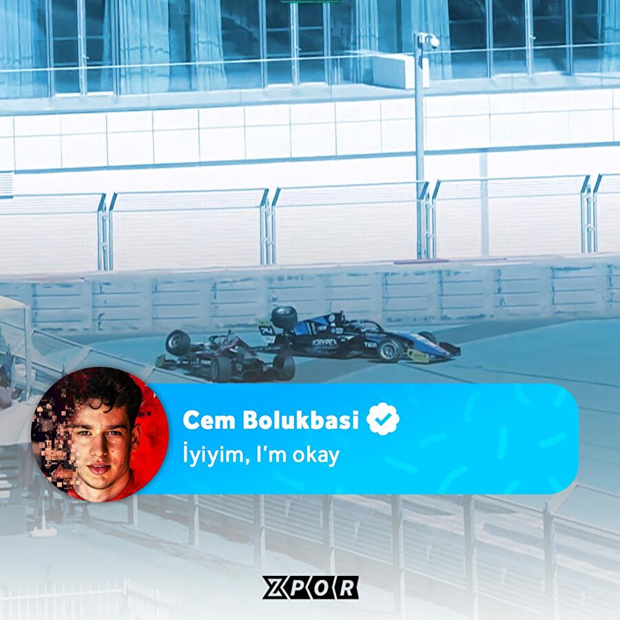 Cem Bölükbaşı kaza yaptı