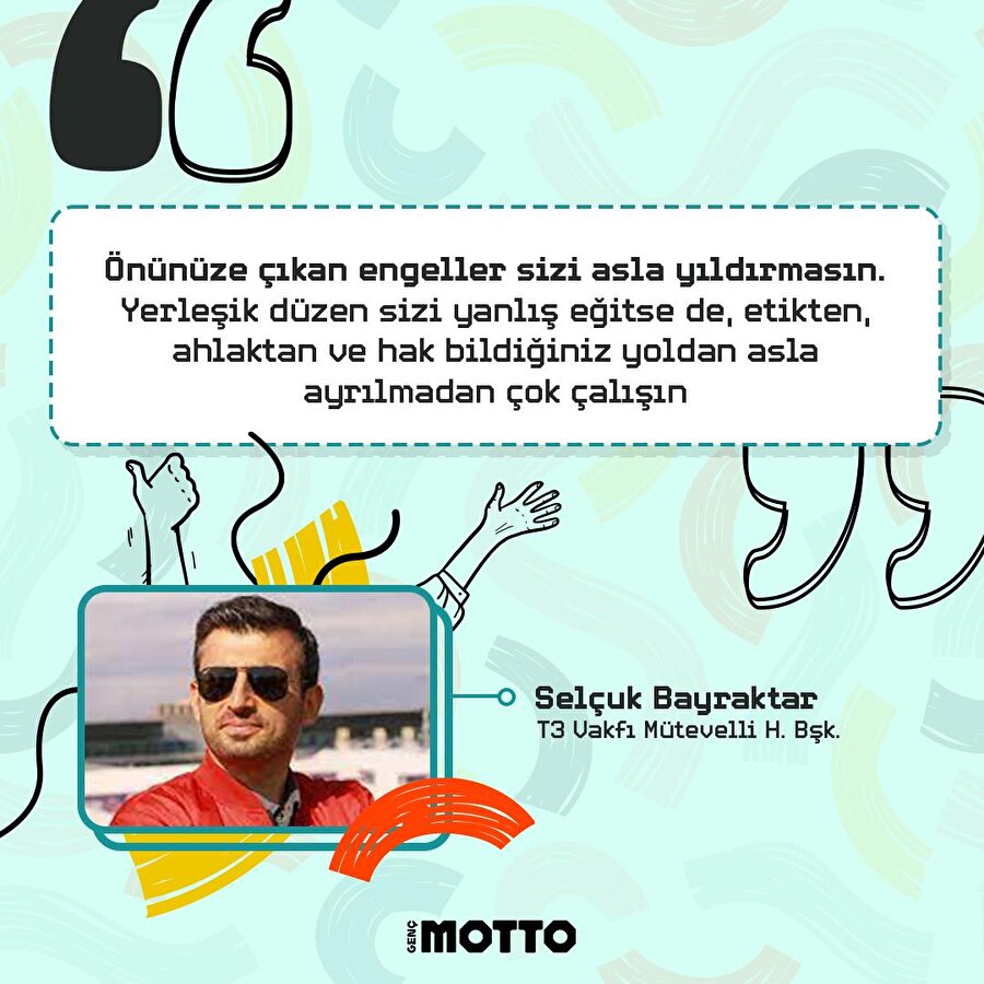 Selçuk Bayraktar'dan gençlere