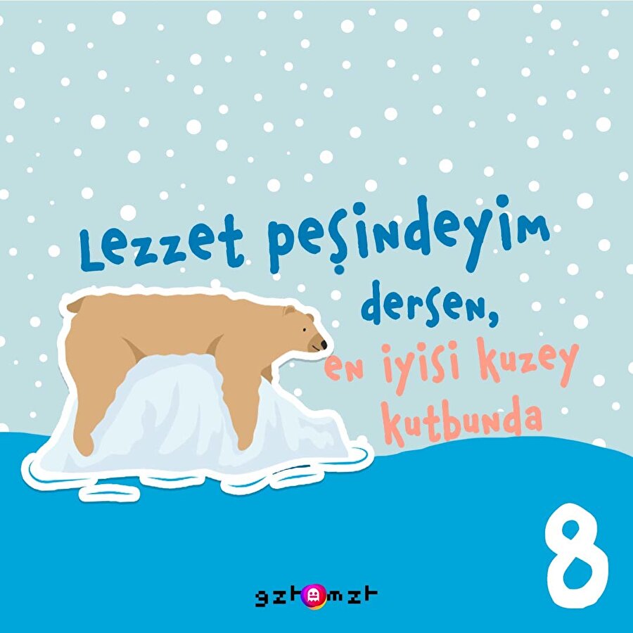 Kar şehirden ne kadar uzaksa ve ne kadar çok yağdıysa yemek için o kadar iyi
