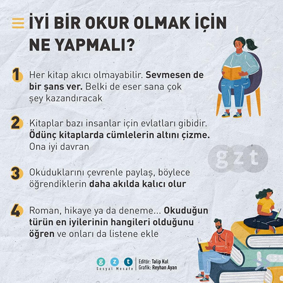 İyi bir okur olmak için ne yapmalı?