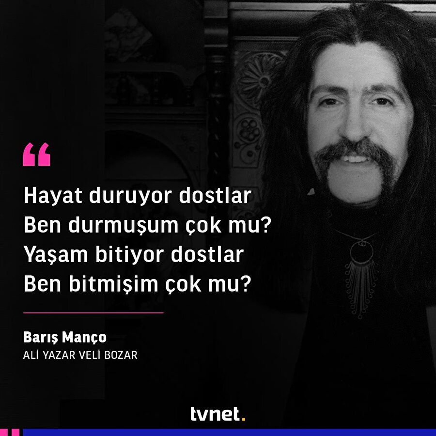 Barış Manço'yu özlem ve rahmetle anıyoruz