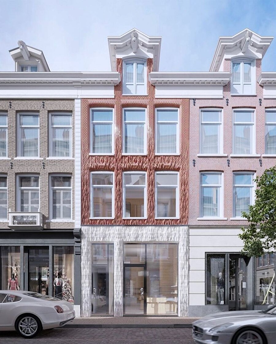 3d baskısıyla dikkat çeken cephe