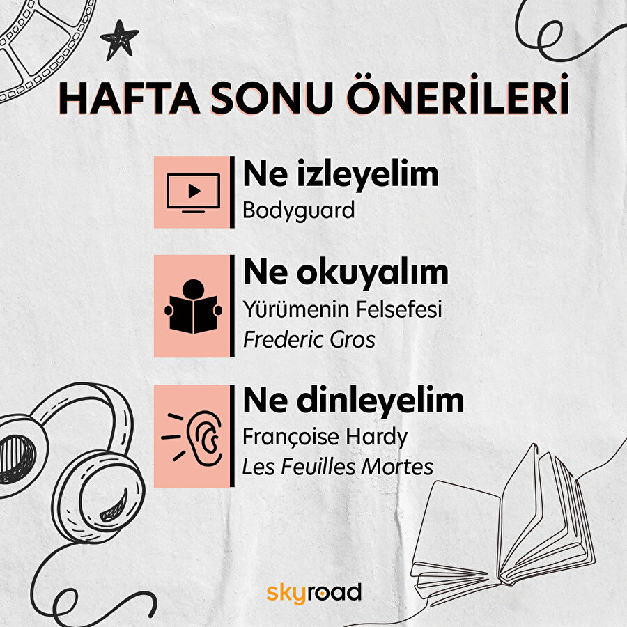 Hafta sonu önerileri 🙌🏻