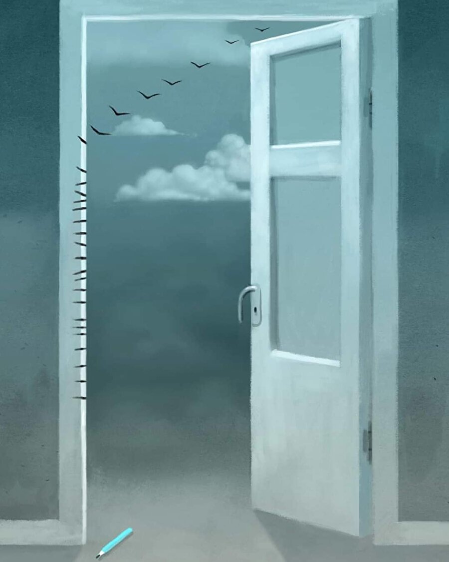 Rus illüstratörden trajik karikatürler!🙌