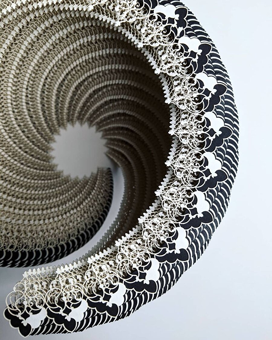 Sanat, tasarım ve mühendislik ürünü: Kağıt heykeller🙌