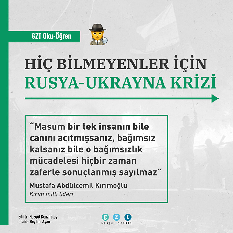 Hiç bilmeyenler için Rusya-Ukrayna krizi