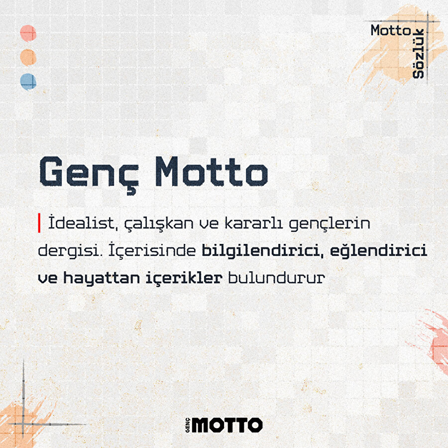 Motto sözlük açıklıyor 📣