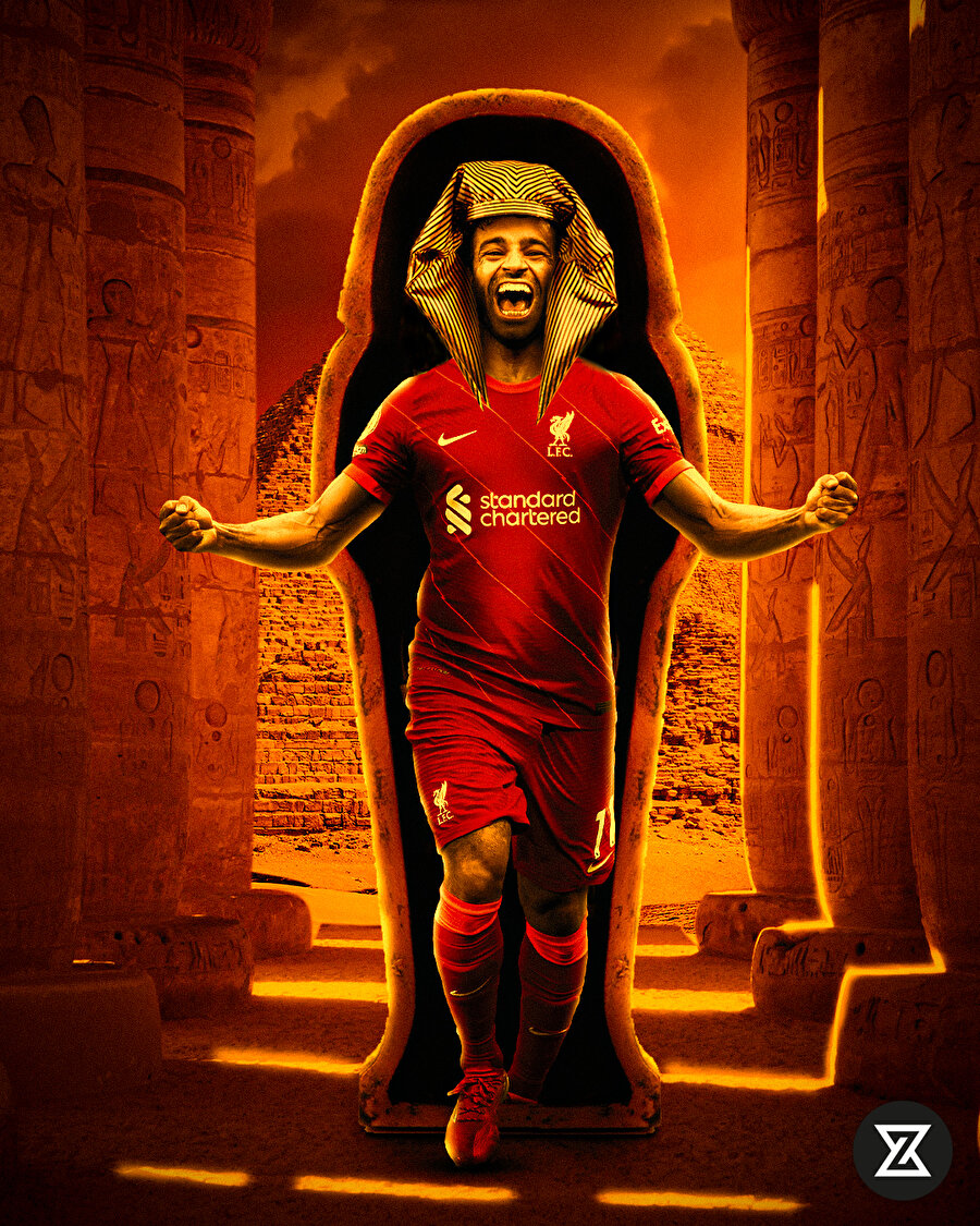 Salah, Ronaldo'yu yakaladı