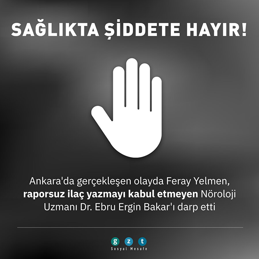 Ankara'da raporsuz ilaç vermek istemeyen doktora saldırı