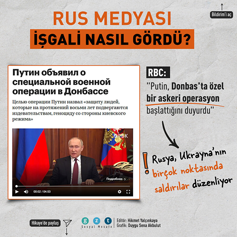 Rus basını işgali nasıl gördü?