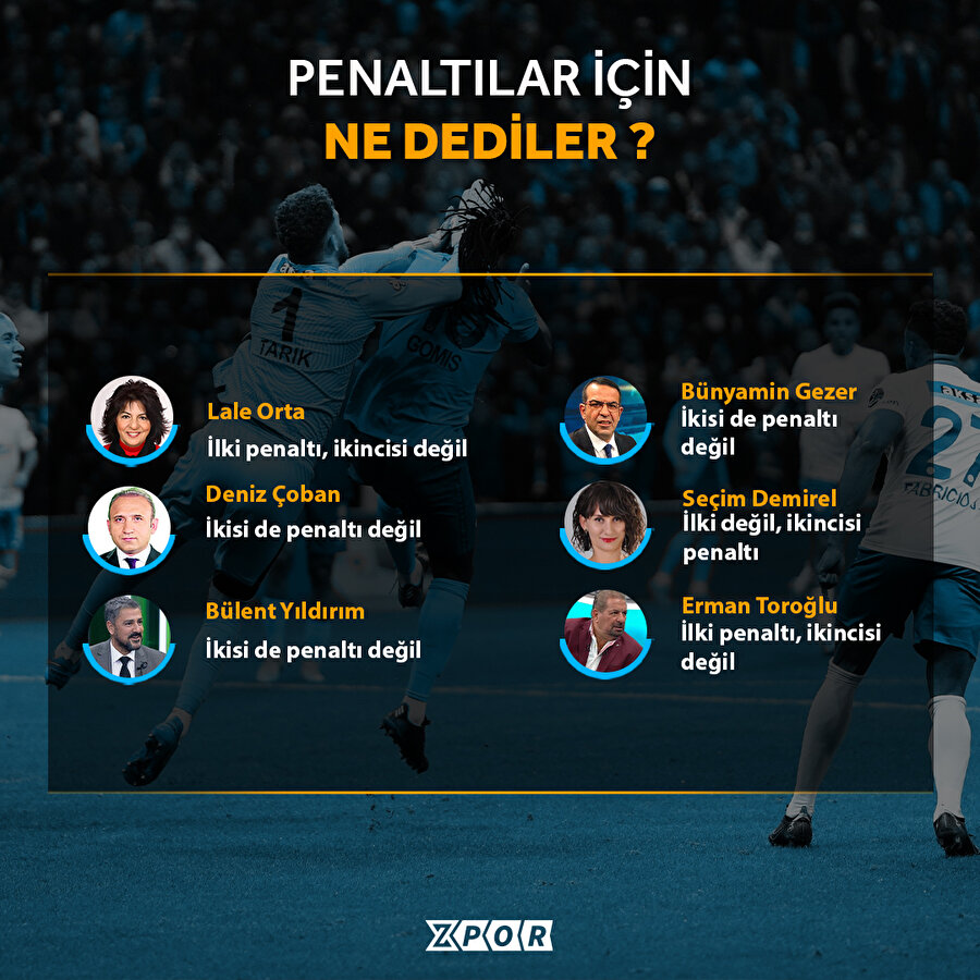 Galatasaray'ın penaltıları için ne dediler?