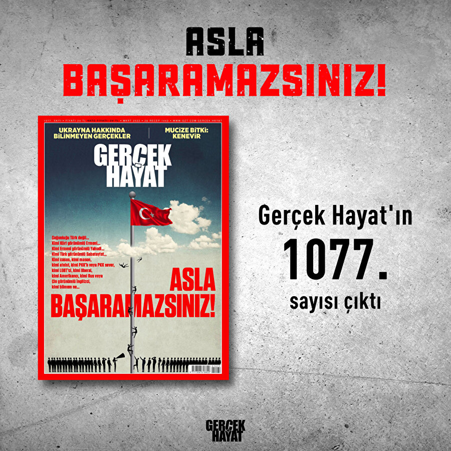 Gerçek Hayat'ın Mart sayısı çıktı