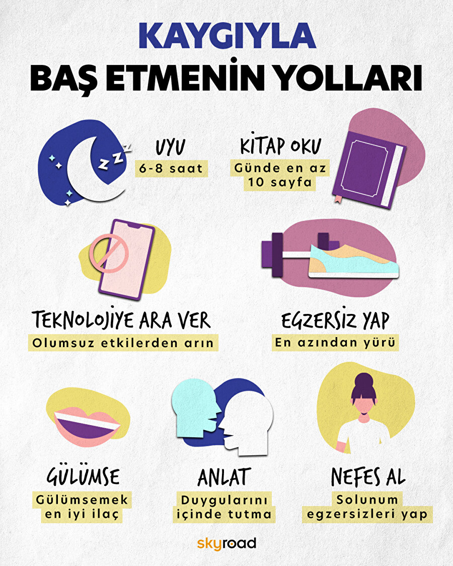 Kaygıyla baş etmenin yolları🙌