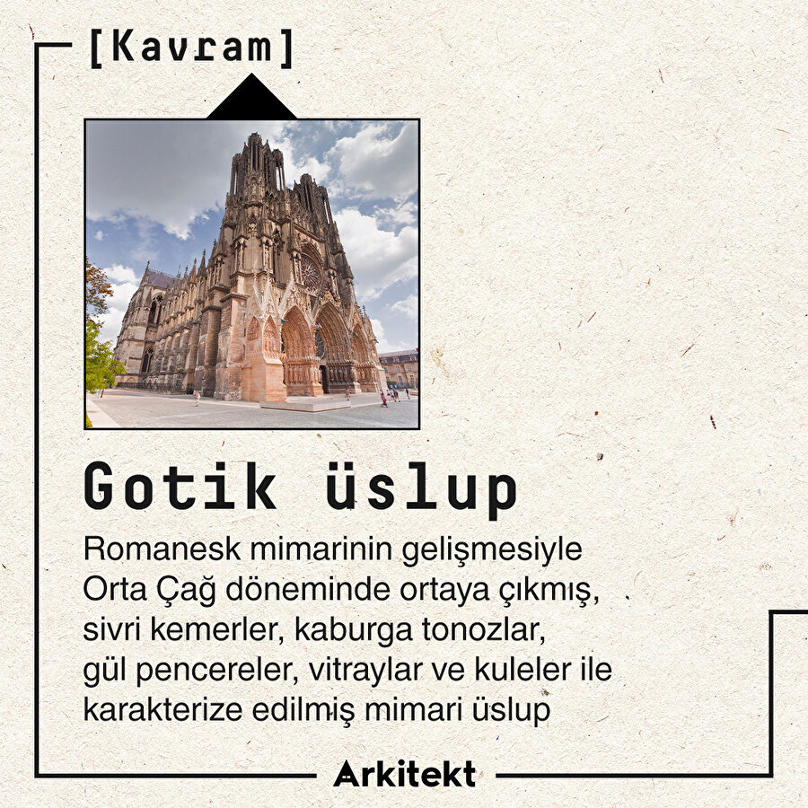 Vitraylarla ikonikleşen mimari üslup: Gotik