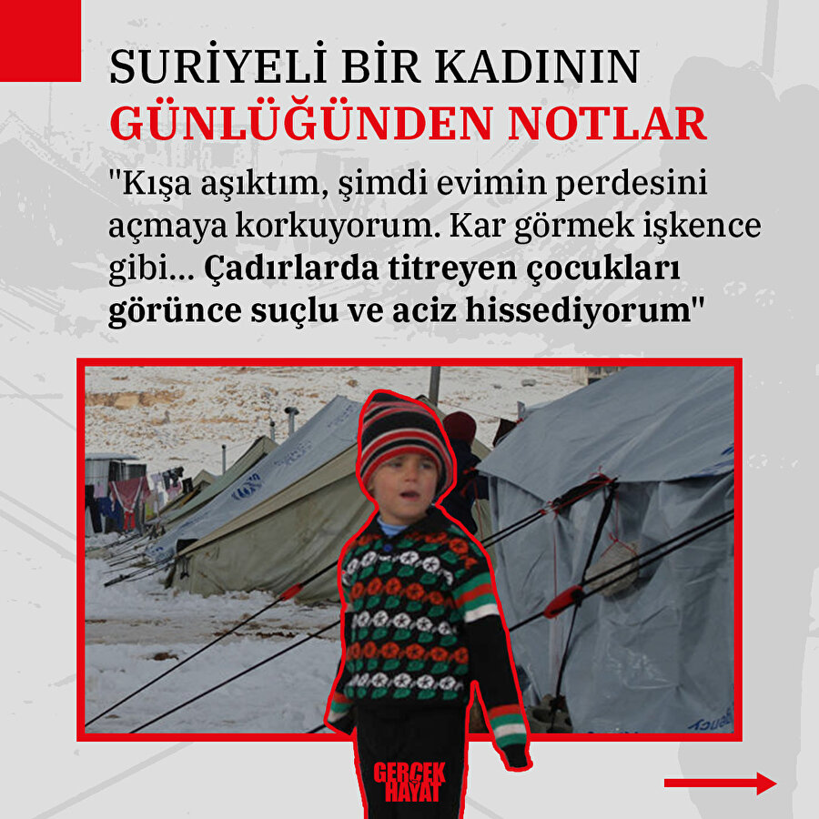 Suriyeli bir kadının insanlığa mektubu