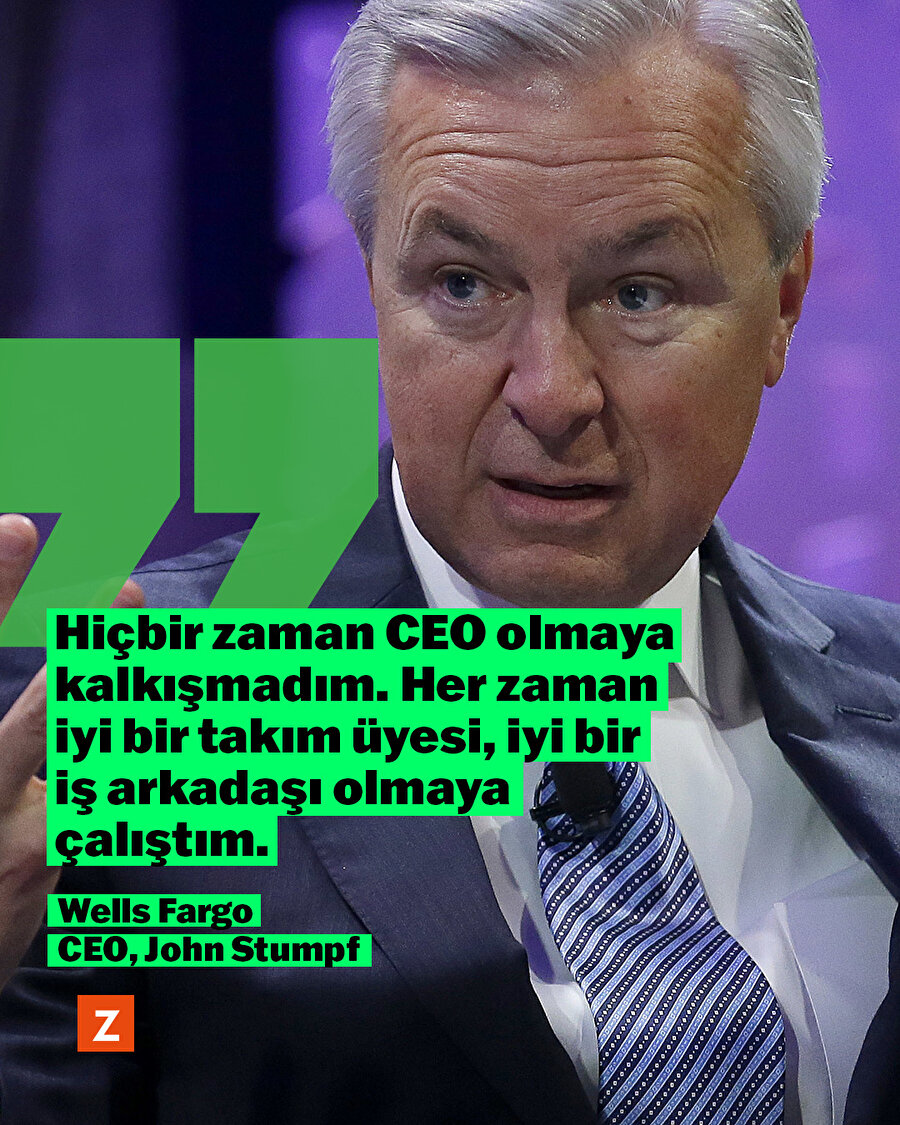 “Hiçbir zaman Ceo olmaya kalkışmadım. Her zaman iyi bir takım üyesi, iyi bir iş arkadaşı olmaya çalıştım”