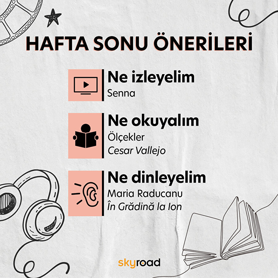 Hafta sonu öneriler ✨