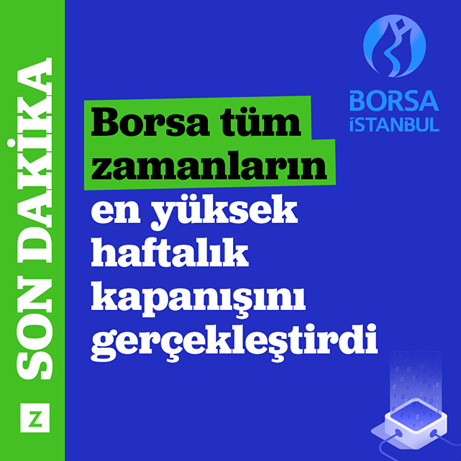 Borsa tüm zamanların en yüksek haftalık kapanışını gerçekleştirdi