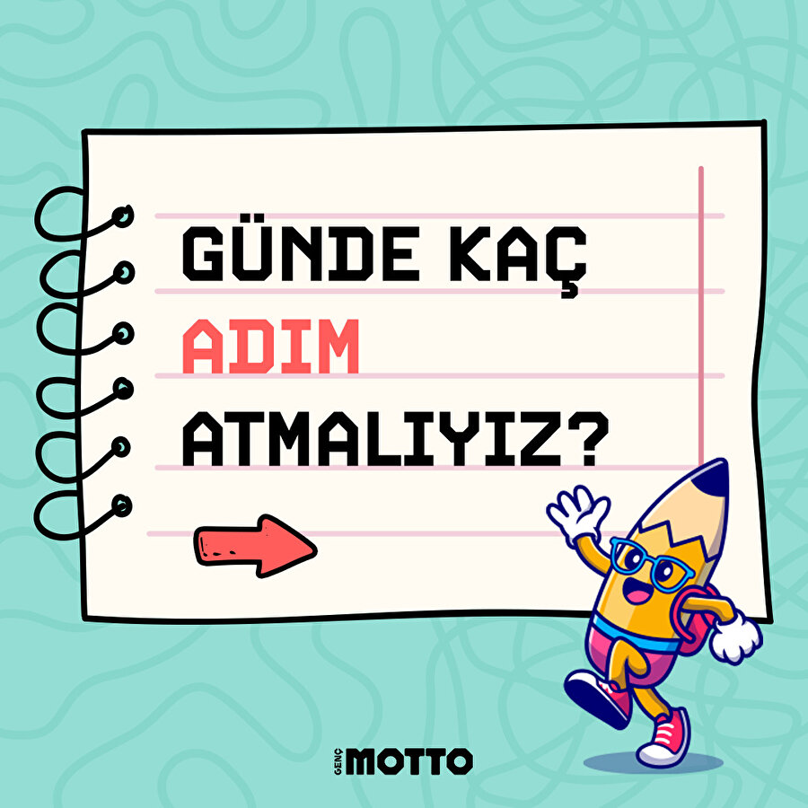 Günde kaç adım atmalıyız ❓