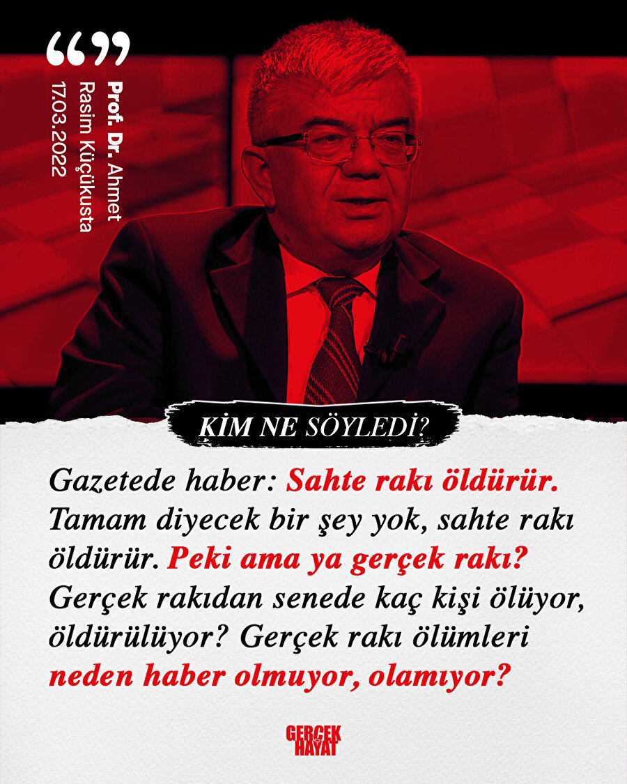 Sadece sahte rakı mı öldürüyor?