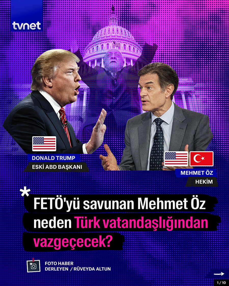 FETÖ'yü savunan Mehmet Öz neden Türk vatandaşlığından vazgeçecek?