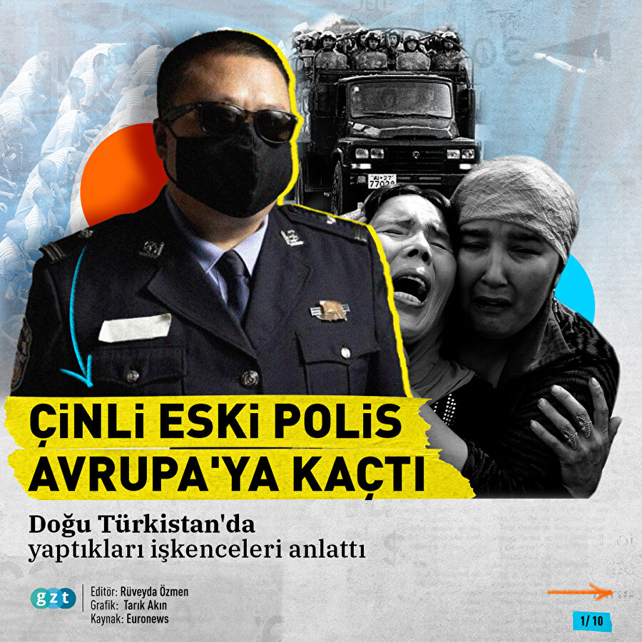 Eski polisten Çin işkencesi itirafları: "Uygurlara levye, zincir ve kaplan sandalyesiyle eziyet ettik"