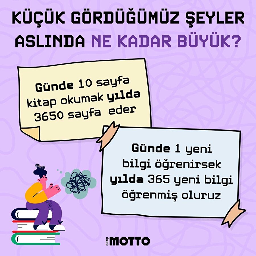 Küçük gördüğümüz şeyler aslında ne kadar büyük? 