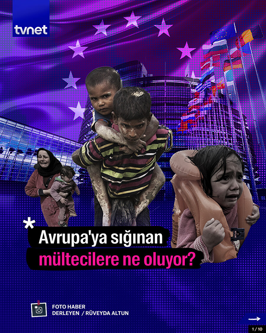 Avrupa'ya sığınan mültecilere ne oluyor?