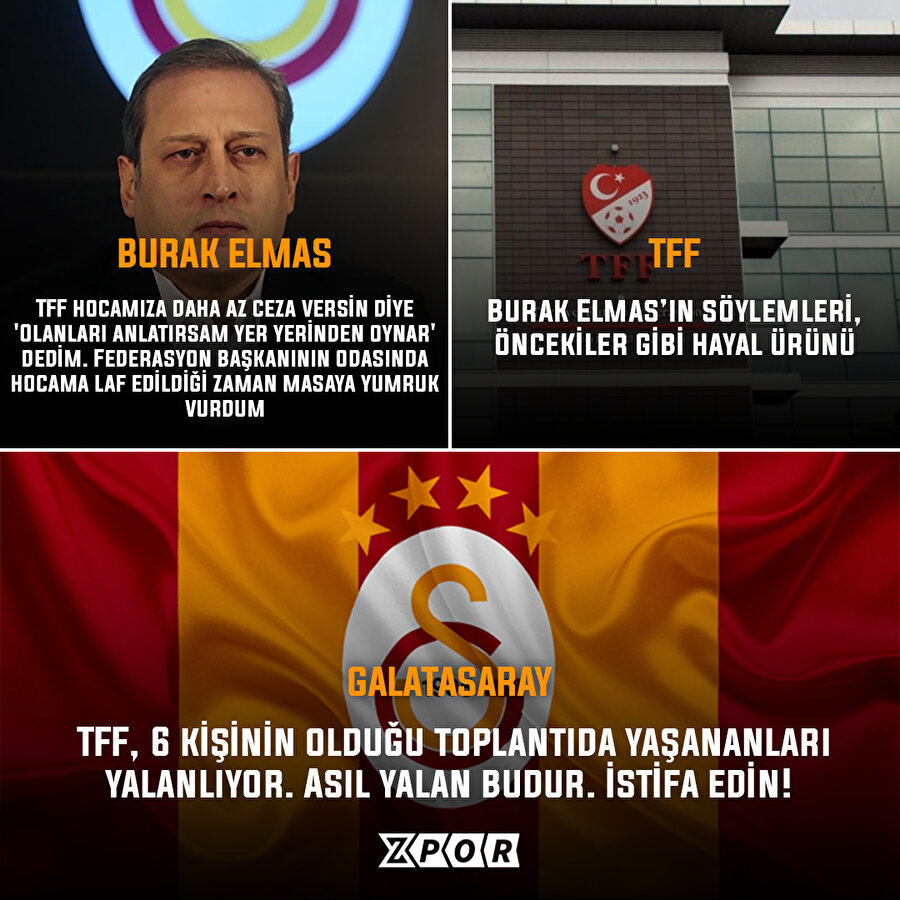 Galatasaray ve TFF arasında kılıçlar çekildi