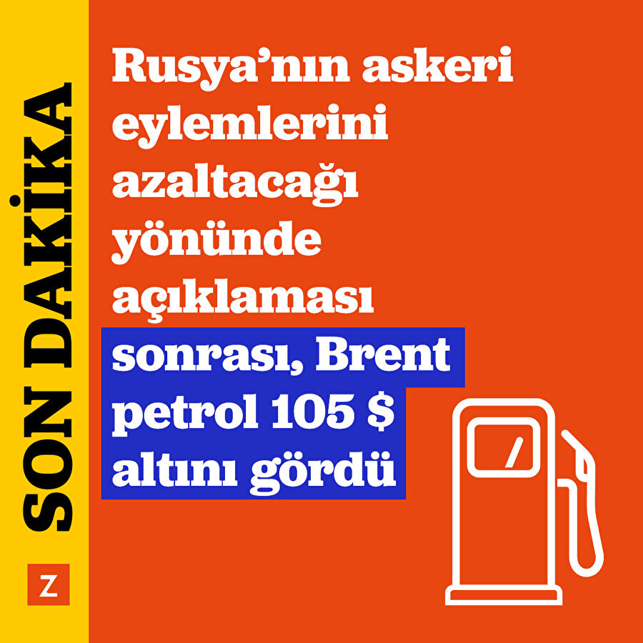 Brent petrol 105 $ altına düştü