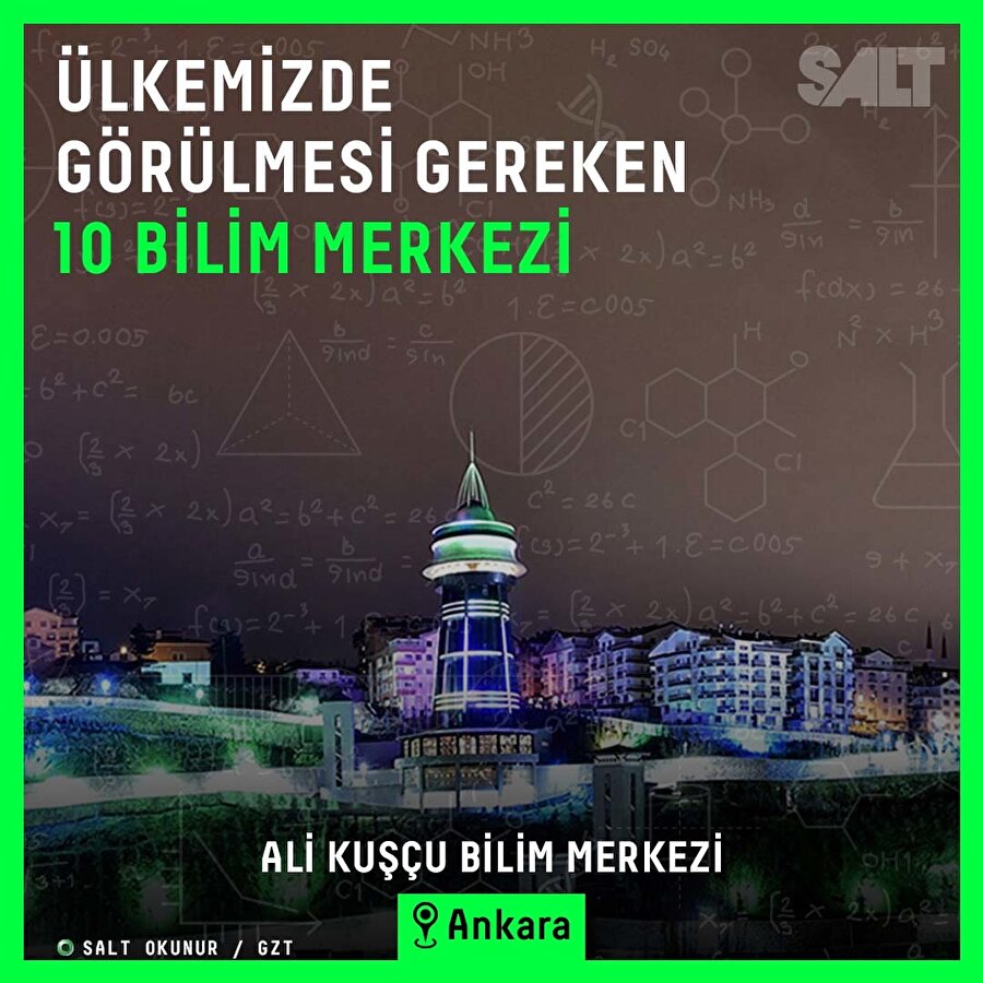 🔬Ülkemizde görülmesi gereken 10 bilim merkezi