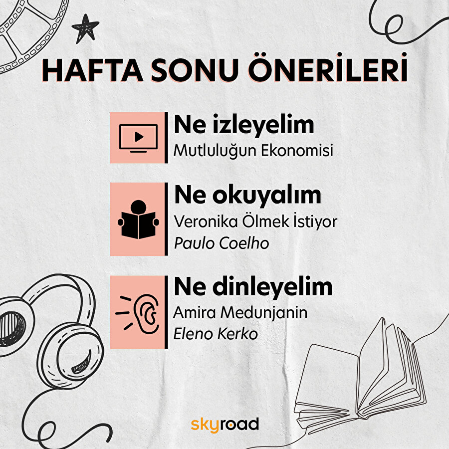 Hafta sonu önerileri 🎉