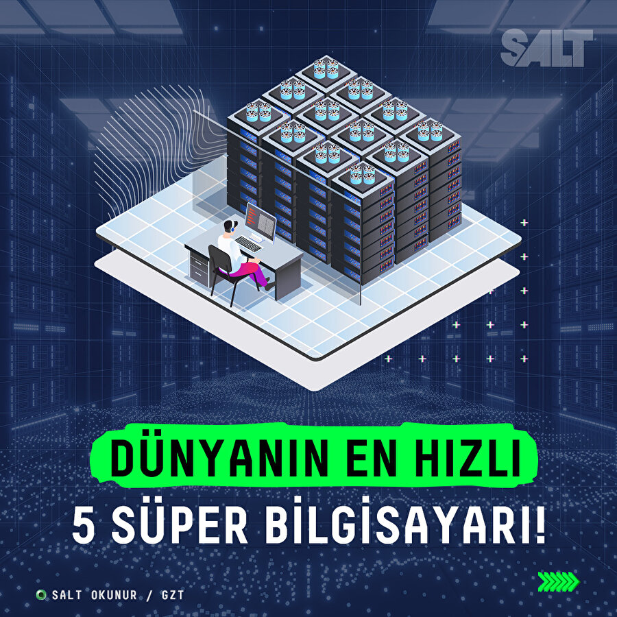 Dünyanın en hızlı 5 bilgisayarı