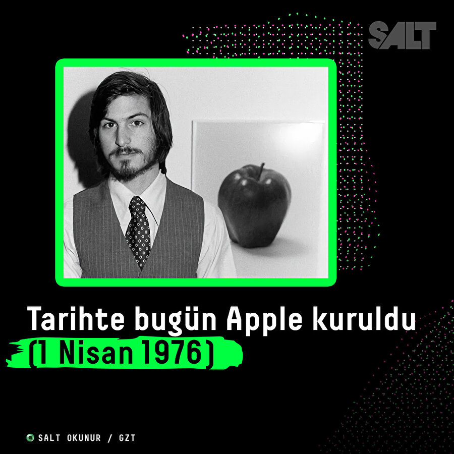 Tarihte bugün Apple kuruldu