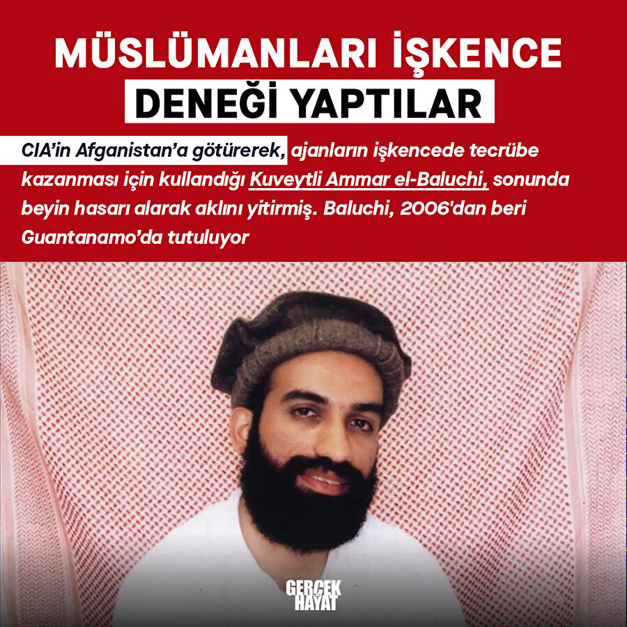 Müslümanı işkence deneği yaptılar