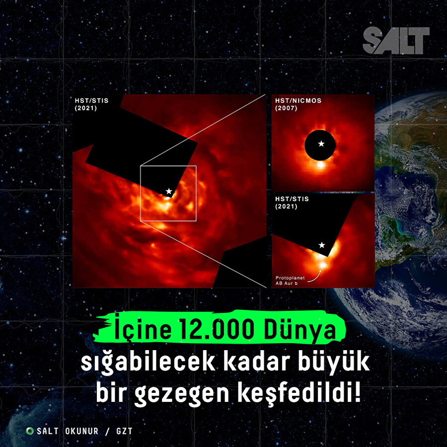 İçine 12.000 Dünya sığabilecek kadar büyük bir gezegen keşfedildi!