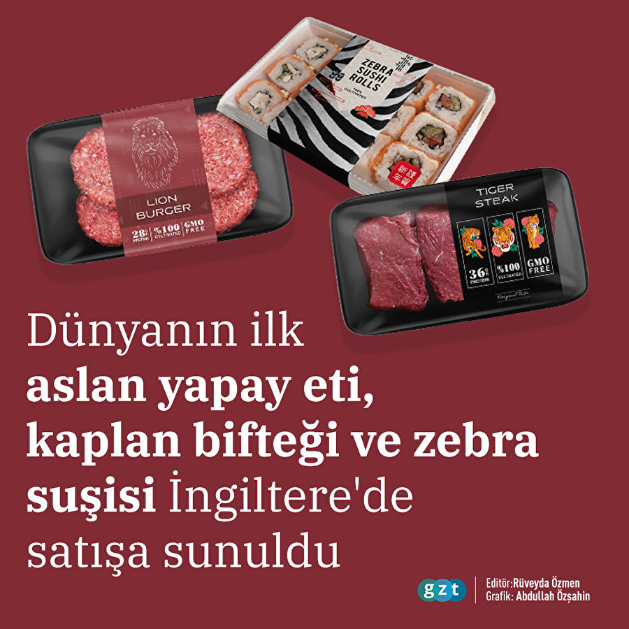 'İklim dostu' yapay etler satışa sunuldu