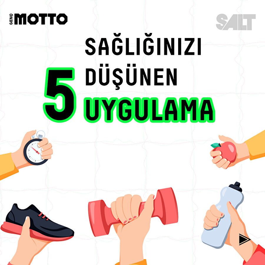 Sağlığınızı düşüne 5 uygulama