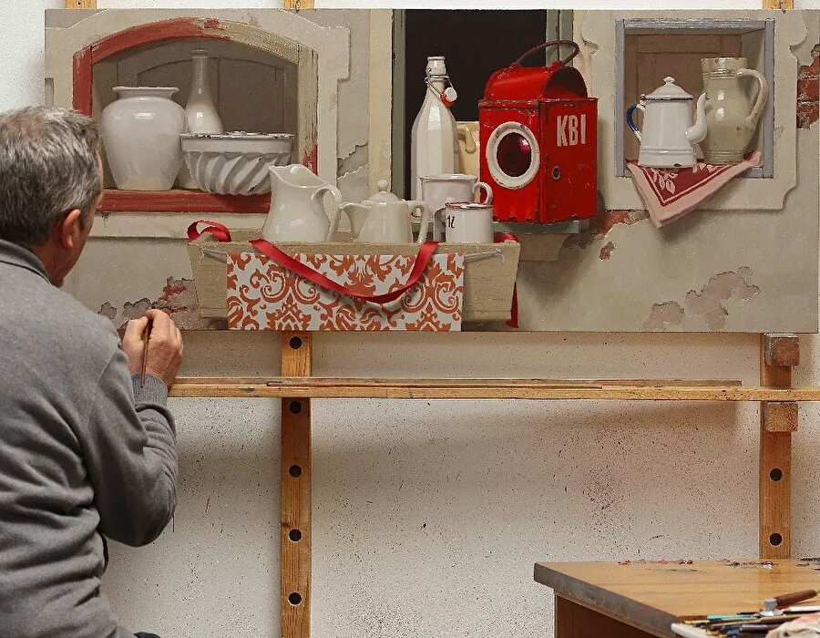 Sürrealist tablolarda nesnelerin izleri 🖼