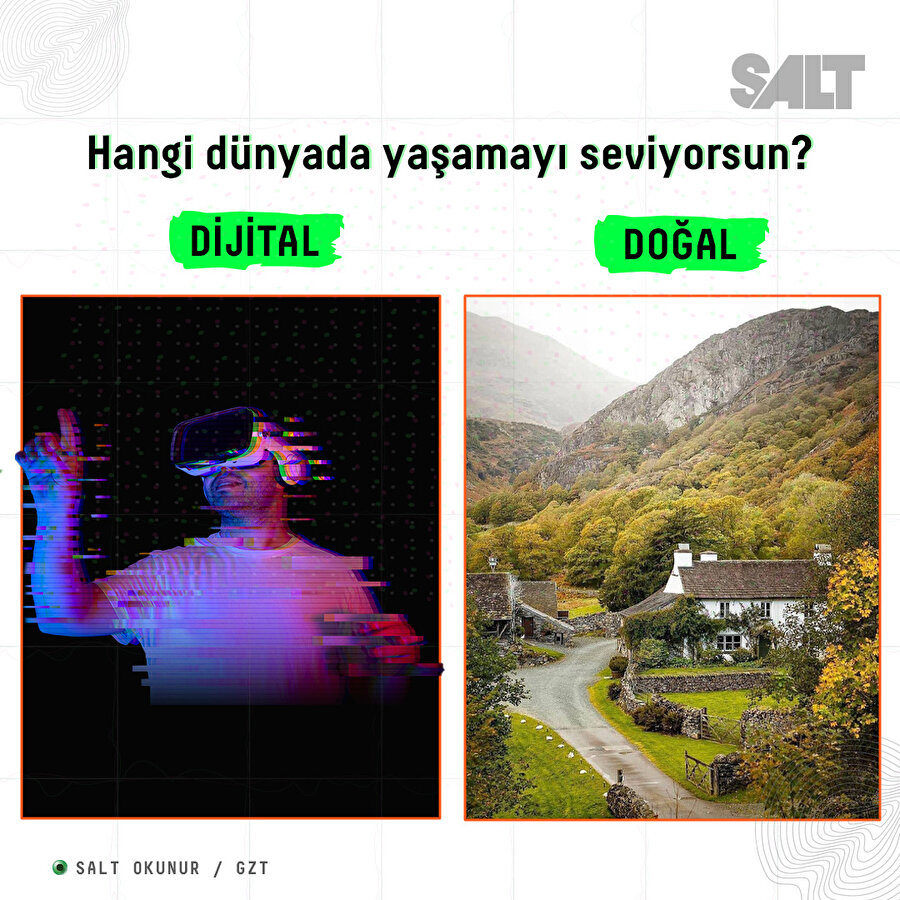 Hangi dünyada yaşamayı seviyorsun?