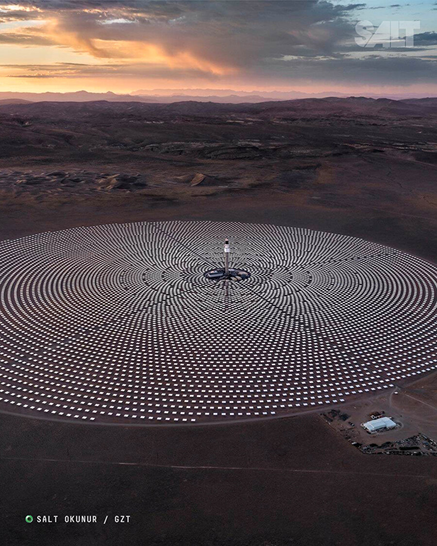 Güneş enerji panellerinin muhteşem görüntüleri