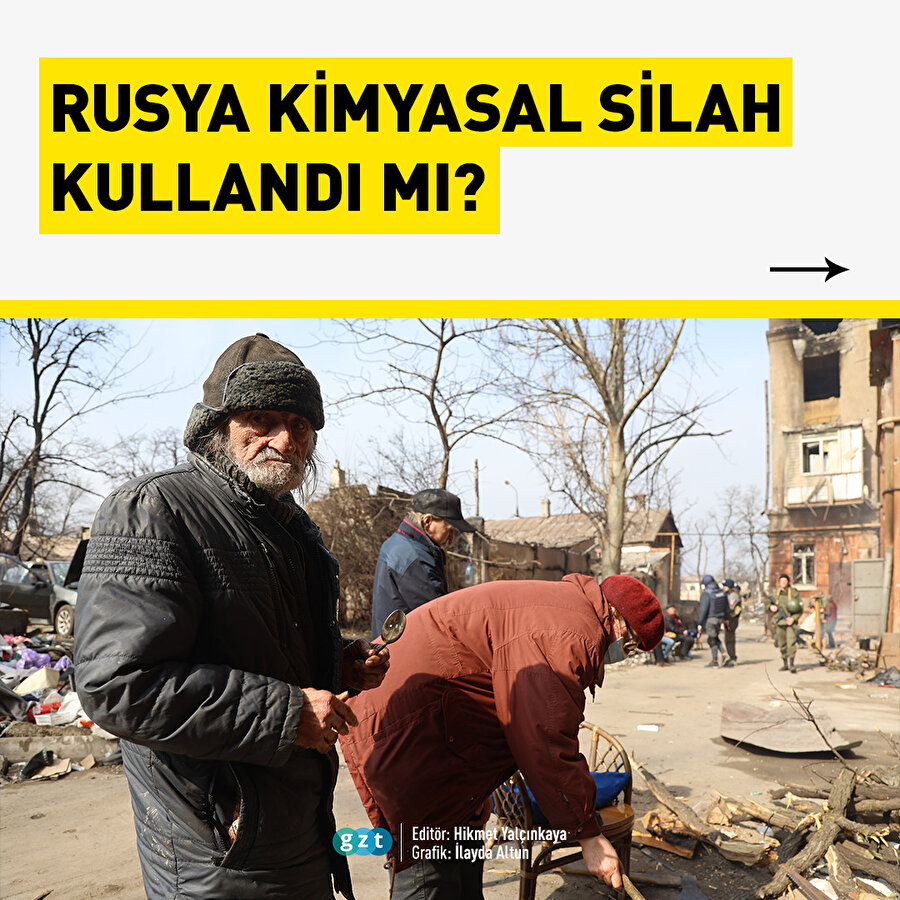 Ukrayna'da kimyasal silah kullanıldı mı?