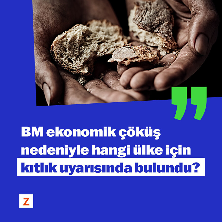 BM’den kıtlık uyarısı!